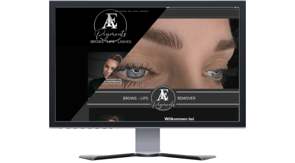 Image Bild der alten Webseite vom AEPigments